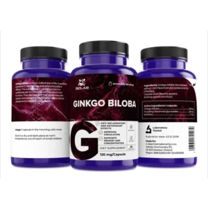 Ginkgo Biloba 120mg 60 capsules
