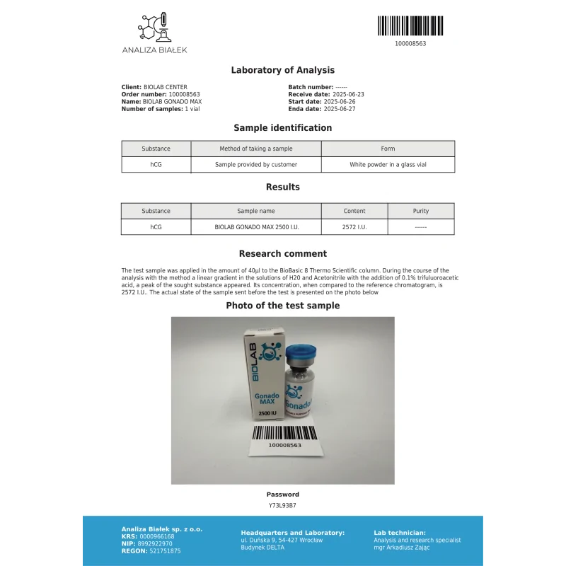 GonadoMax 2500 iu - Image 2
