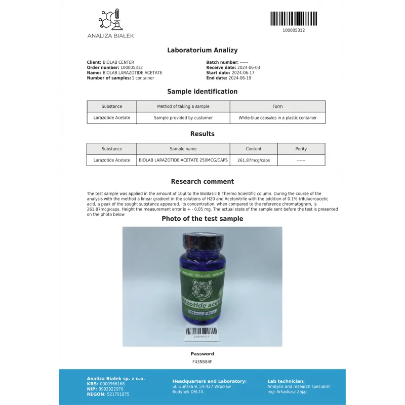 Larazotide Acetate 250 mcg - Image 2
