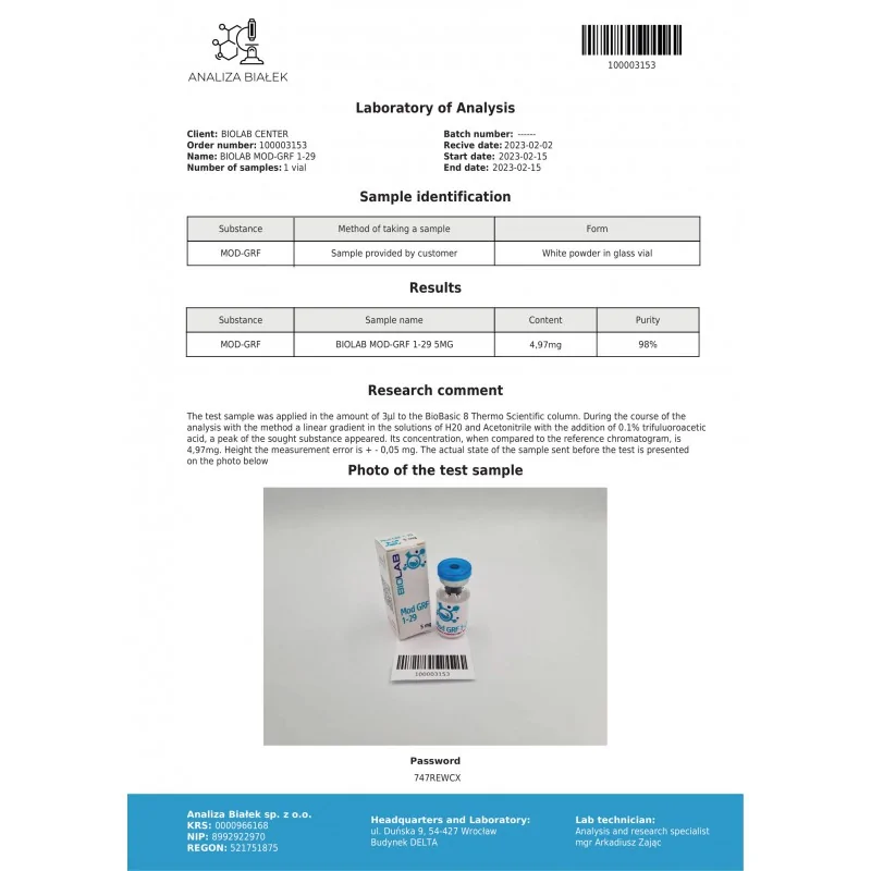 MOD GRF 5mg - Image 2