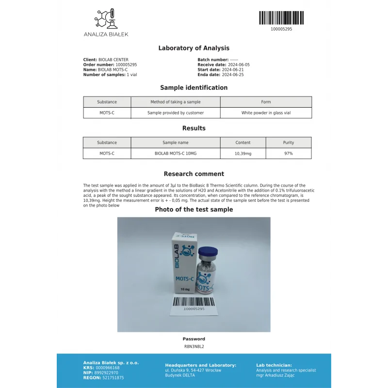 MOTS-C 10mg - Image 2