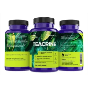 Teacrine 100mg 60 Capsules